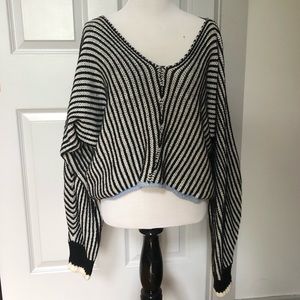UO Slouchy Striped Sweater